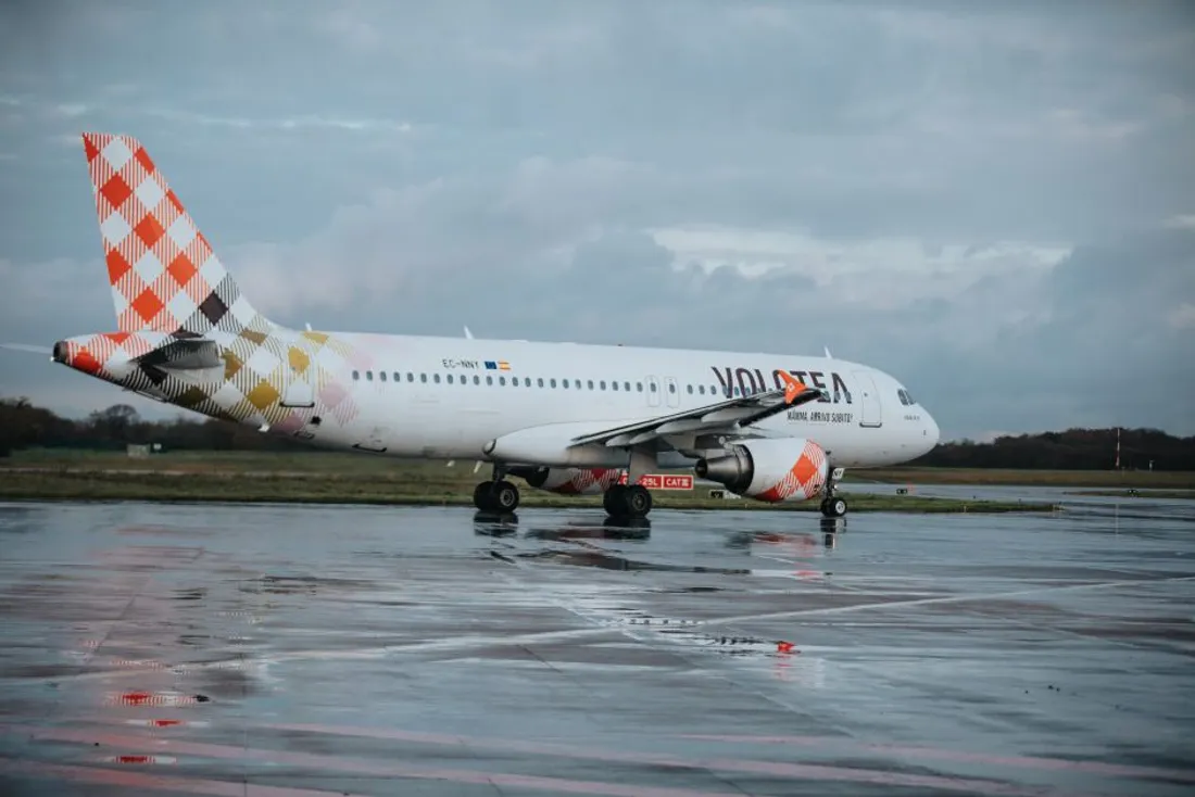 Un avion de la compagnie Volotea