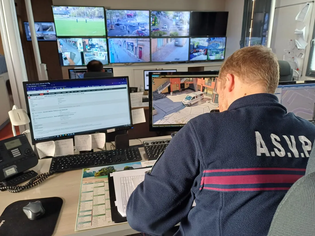 Au centre de surveillance urbain de Montauban.