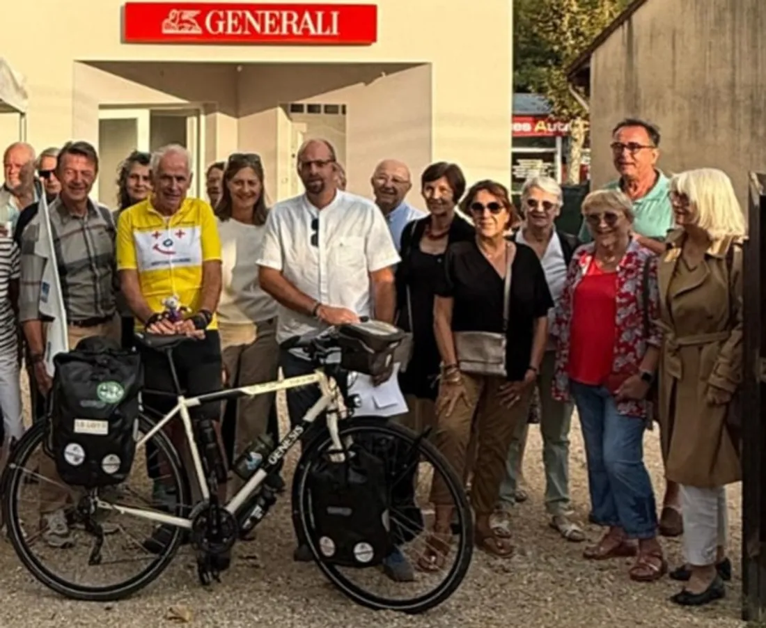 Philippe Sudres, au départ de La grande boucle des sourires