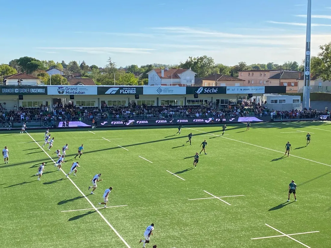 2e rencontre de Top14 à Sapiac cette saison : Montauban a reçu Montpellier