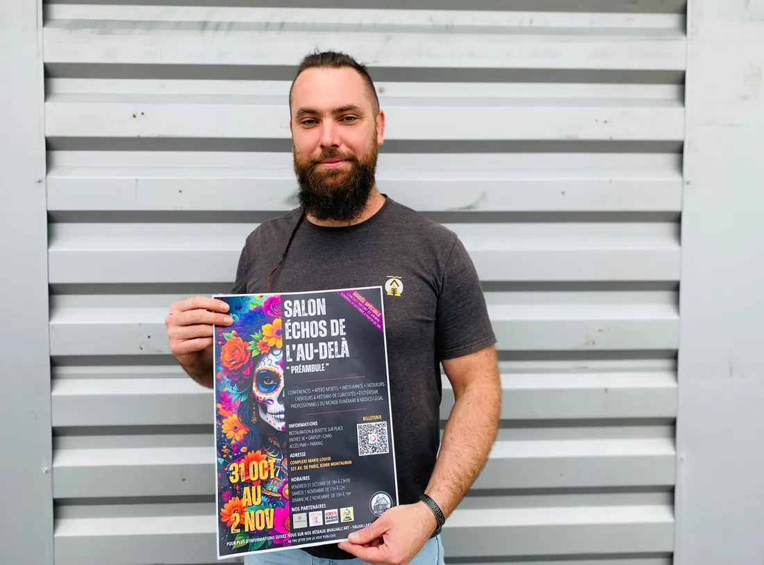 Raphael Bonnet, organisateur du salon Échos de l'au-delà