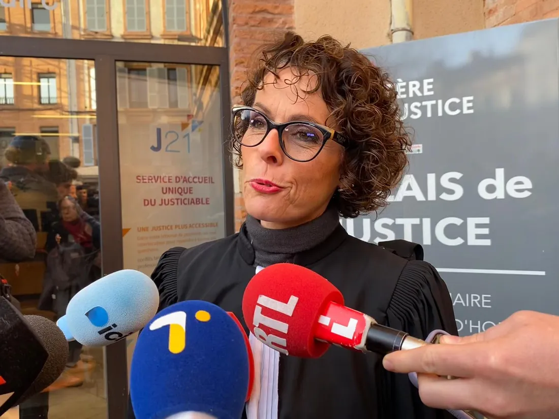 Me Rachel Lheureux, avocate du septuagénaire ayant écrasé un oeuf sur Jordan Bardella