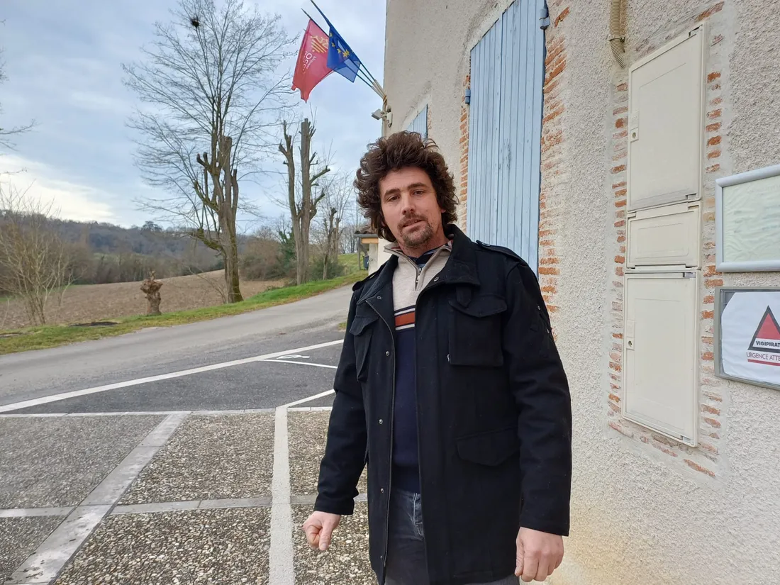 Benjamin Bonifay, maire de Saint-Beauzeil.