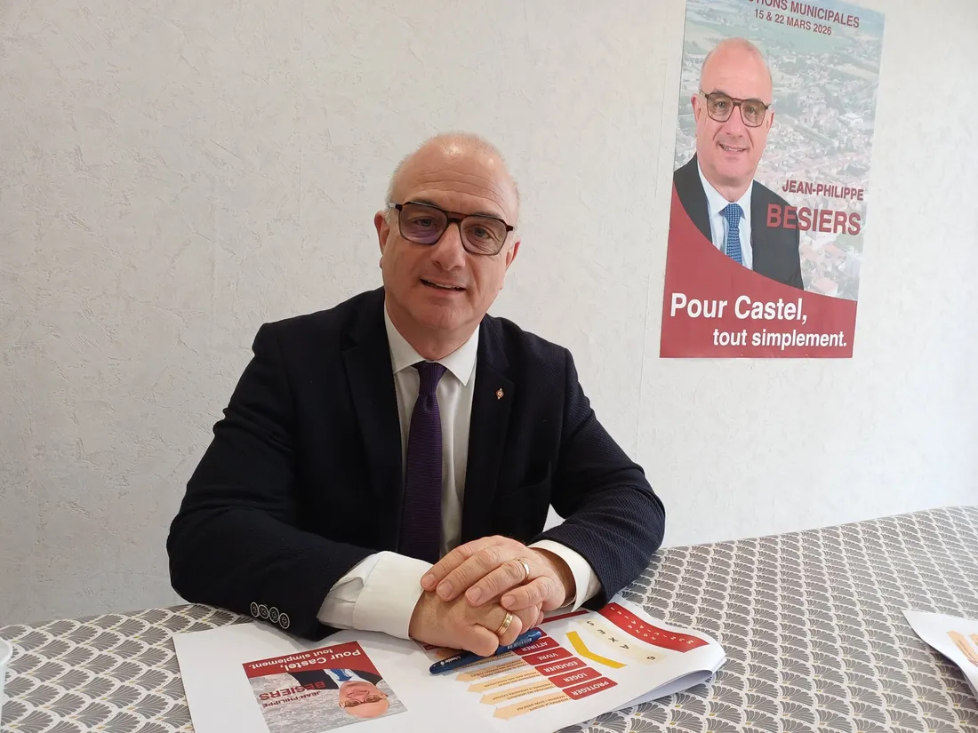 Jean-Philippe Bésiers, candidate à un troisième mandat.