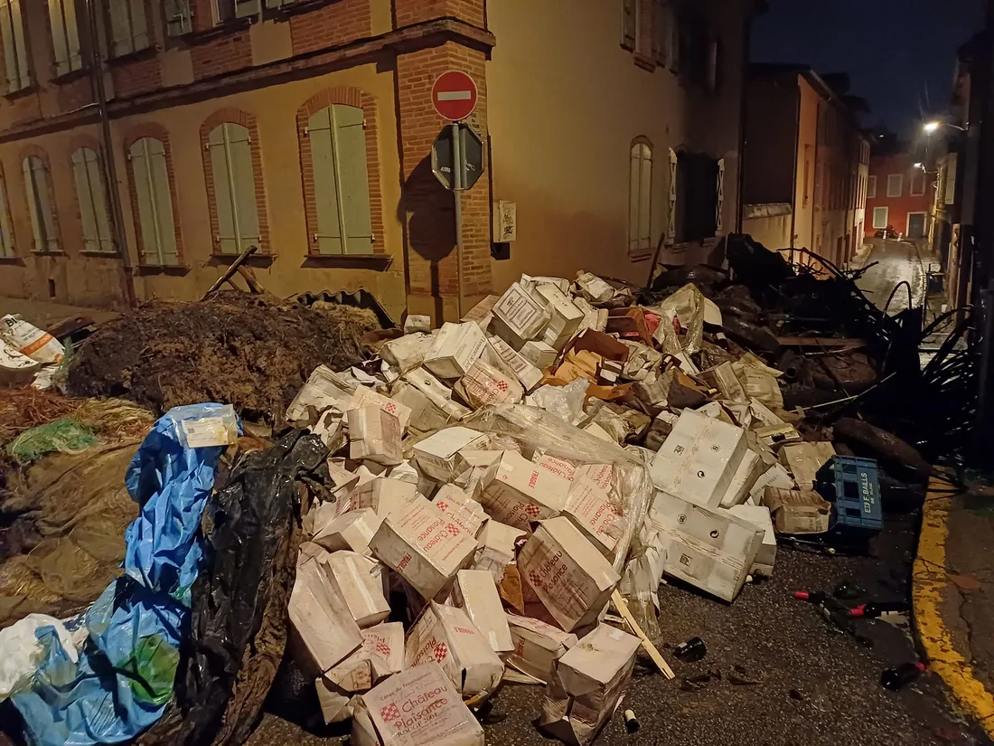 Déversements agricoles le 30 janvier 2026 à Montauban (Tarn-et-Garonne).