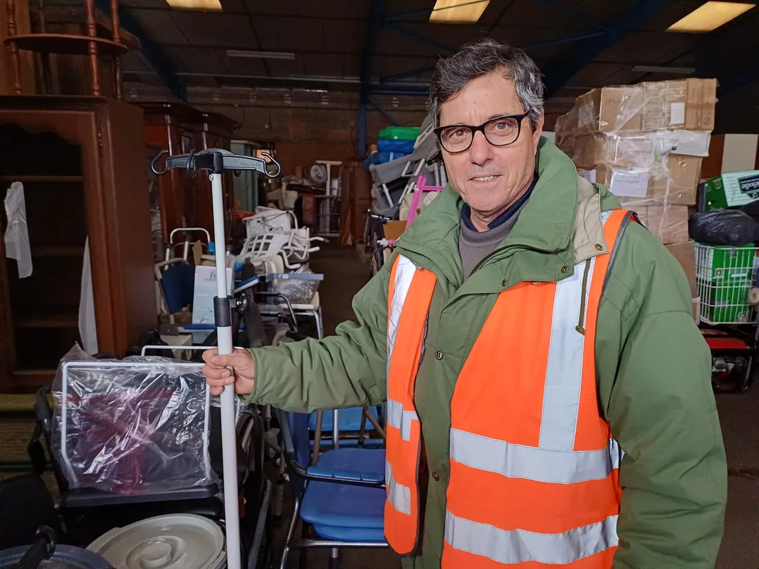 Jean-Marc bénévole à Occitalien est parti de Montauban (Tarn-et-Garonne) vers l'Ukraine.