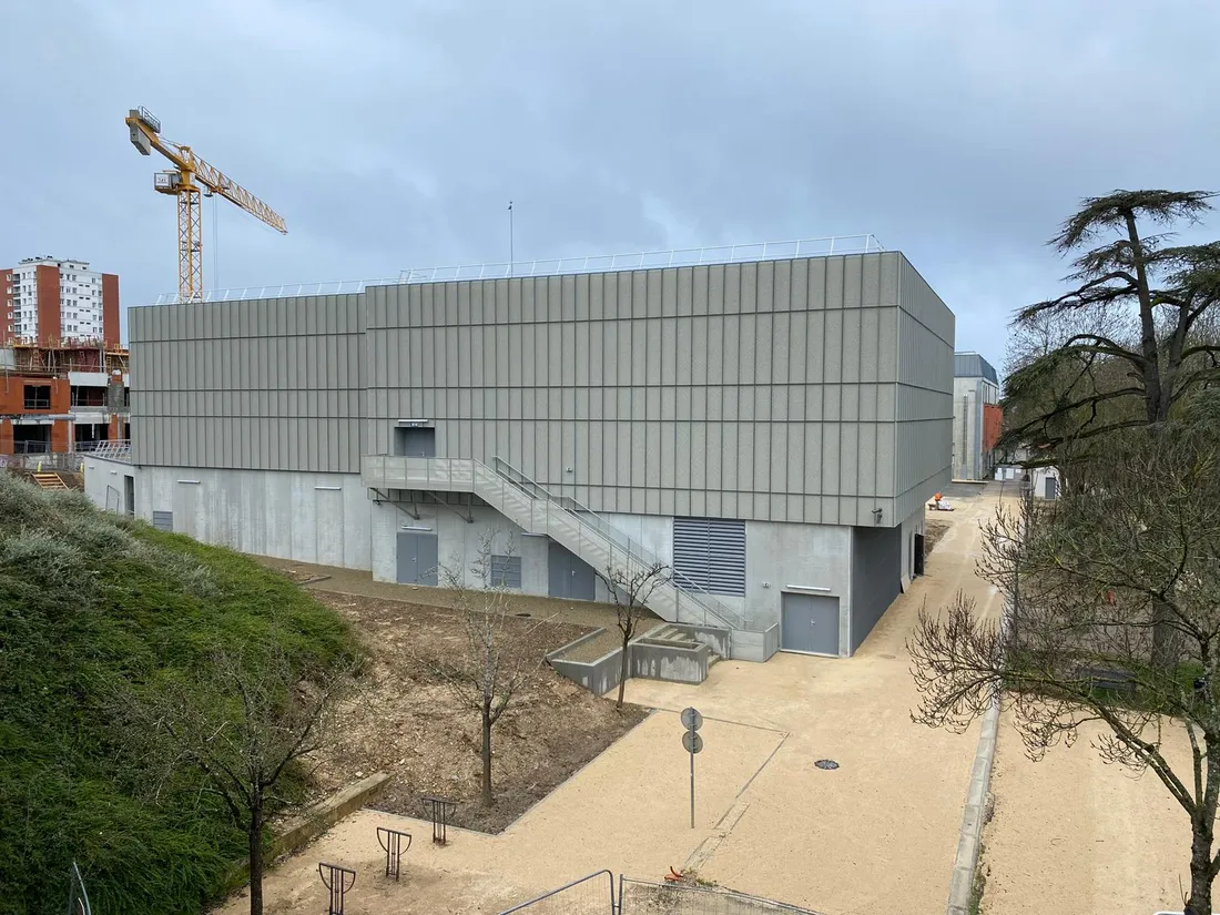 La future salle occupée majoritairement par le Rio, en cours de finalisation