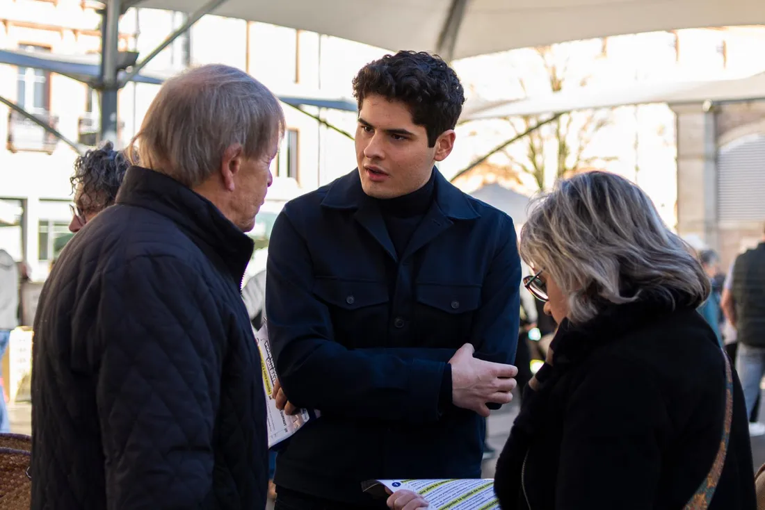 Jules Duffaut, tête de liste "Un autre avenir" à Moissac