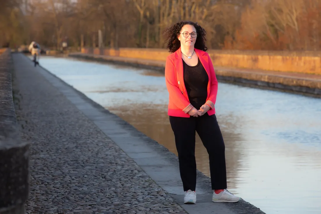 Estelle Hemmami, tête de liste de "Moissac Fiéres et Solidaires"