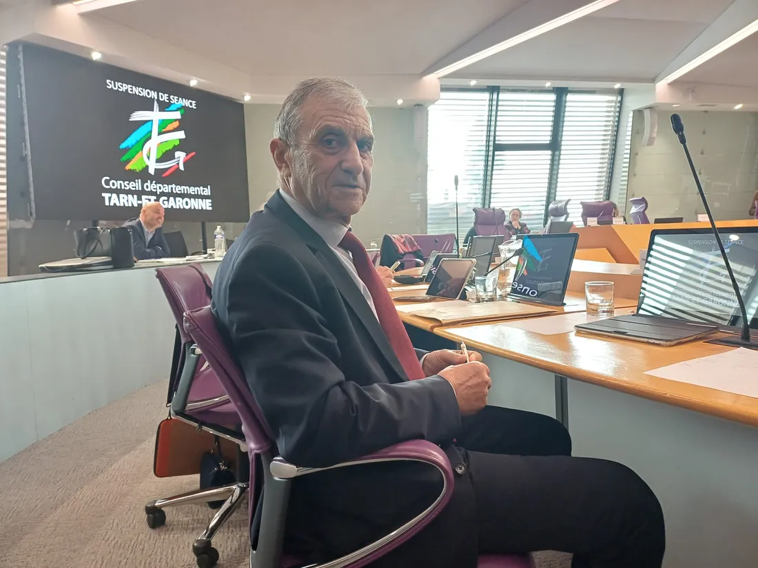 Jean-Claude Bertelli, ancien maire de Réalville, conseiller du canton Quercy-Aveyron.