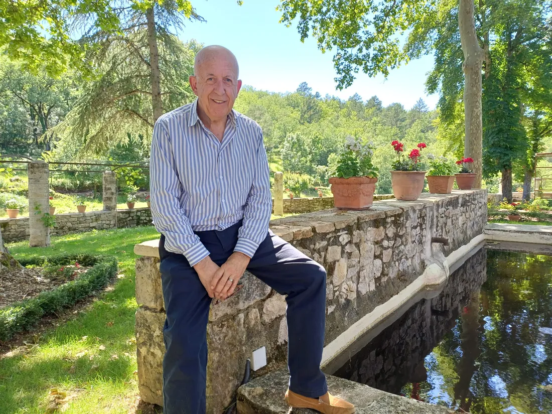 Jean-Pierre Alaux, président de l’Association pour la Renaissance des Jardins d’Henri Martin.