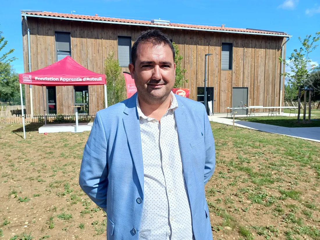 Guillaume Tieys le directeur de la Maison St-Roch à Monteils.