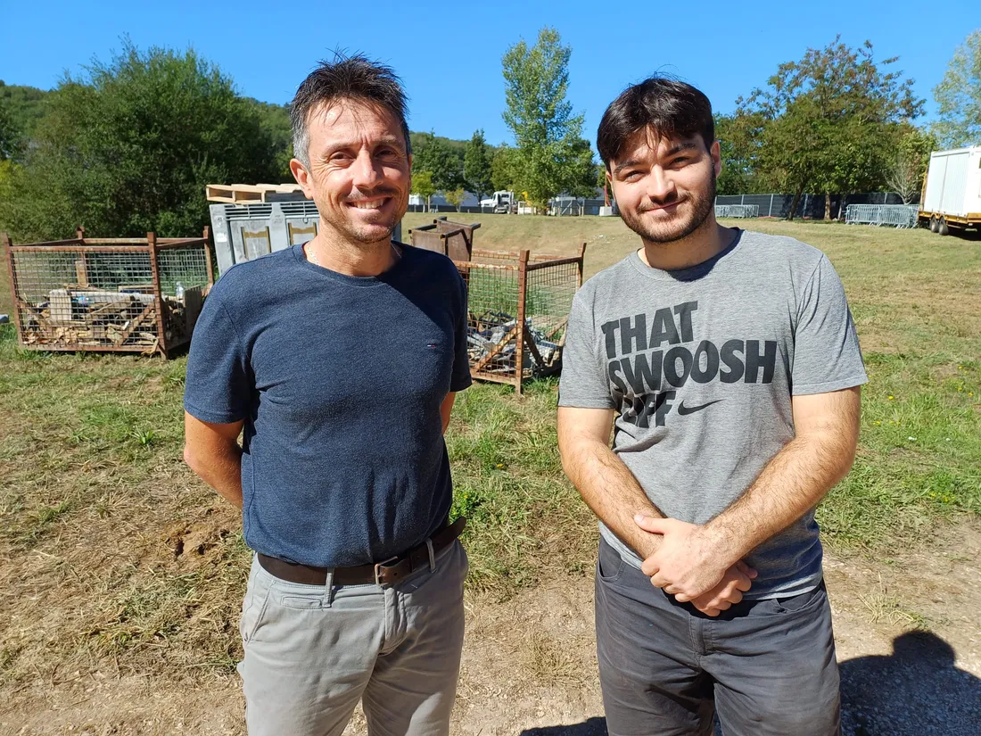 Jérôme Galleyrand et Maxime Poulou de Lot of Good Days sur le site de Labéraudie.