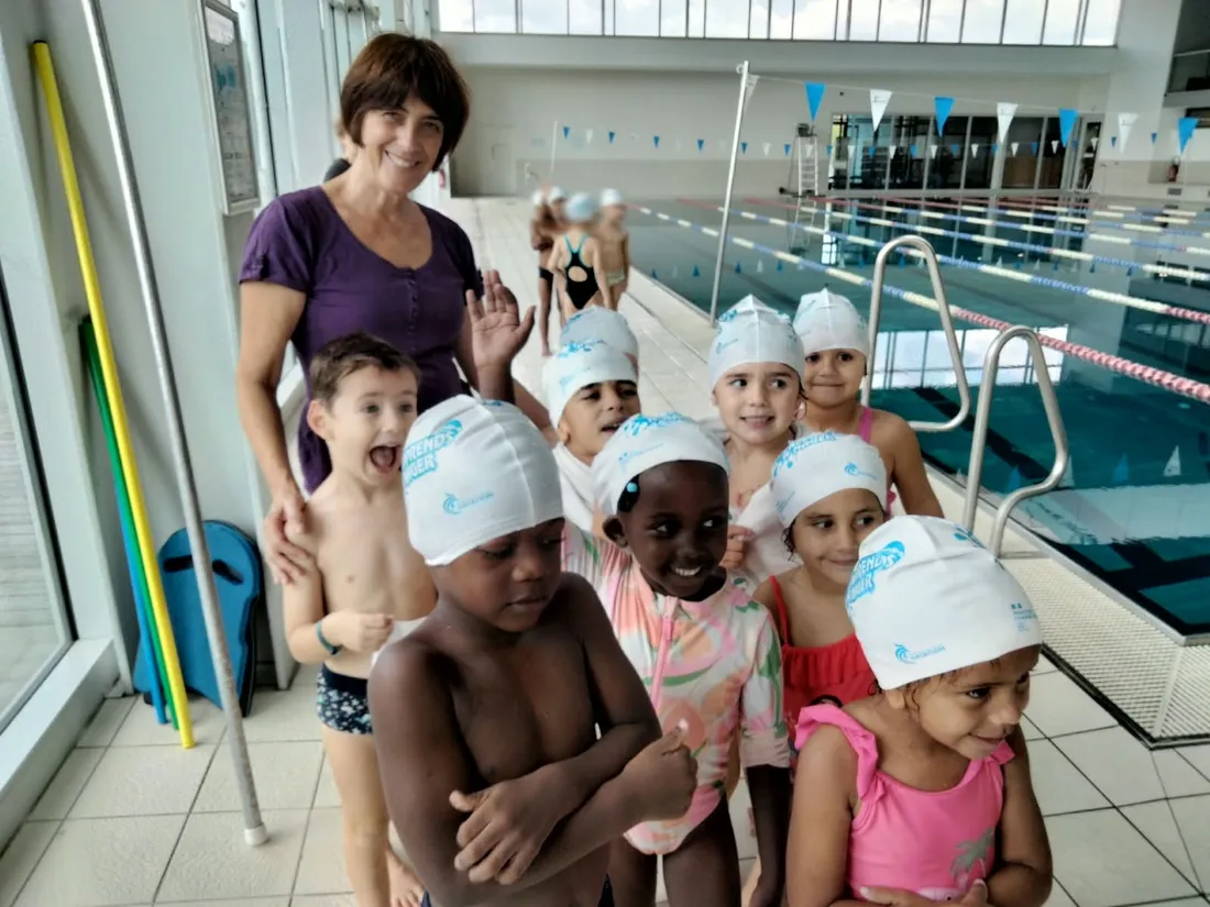 Des élèves de l'école Lucien Bénac de Cahors n'avaient jamais mis un pied dans l'eau.