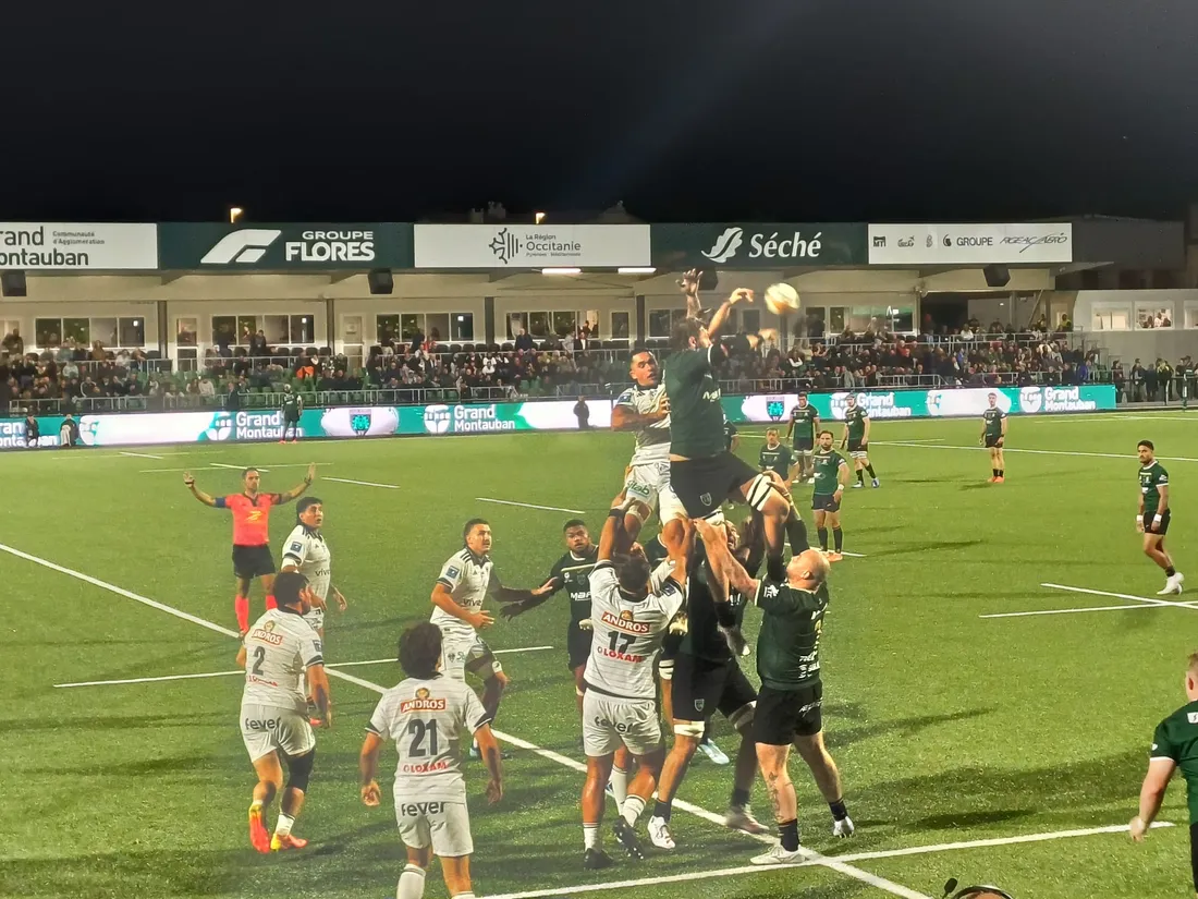 Un match rude comme attendu entre Montauban et Brive.