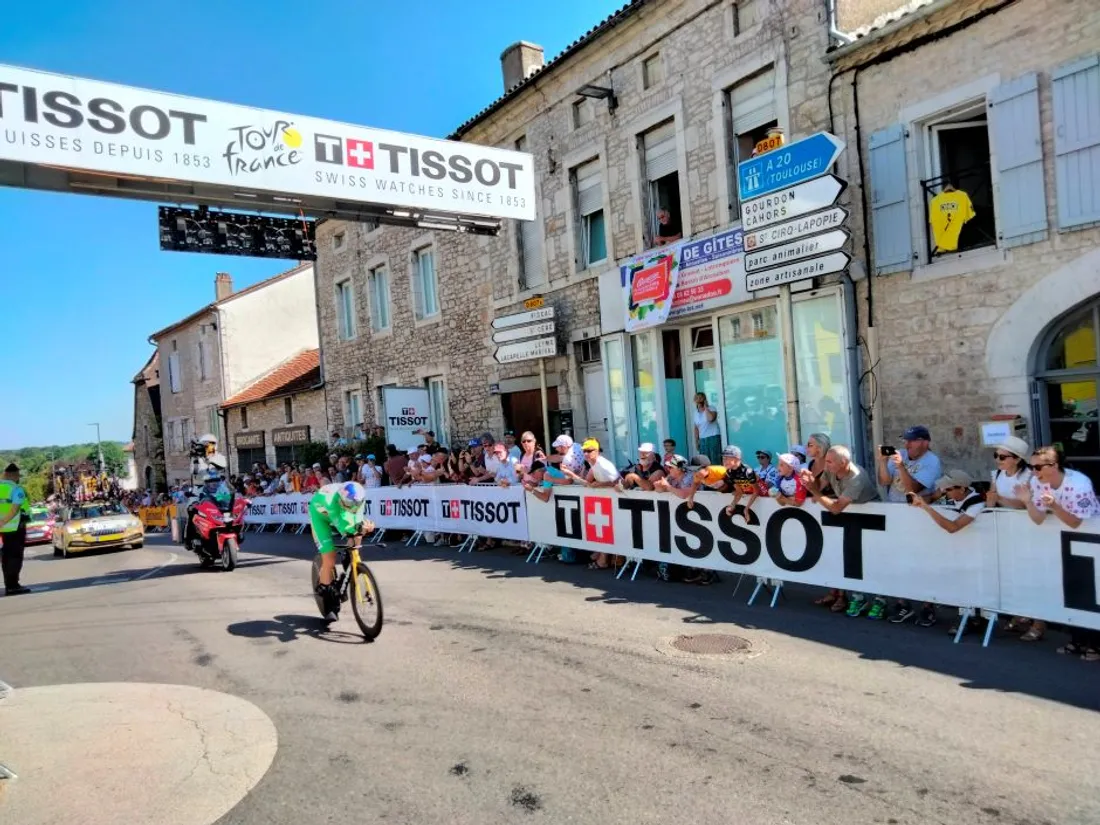 Wout Van Aert sur le Tour de France 2022.