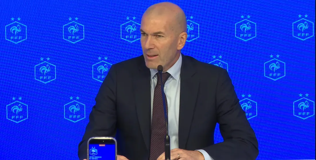 Zinédine Zidane est le nouveau sélectionneur de l'équipe de France de football