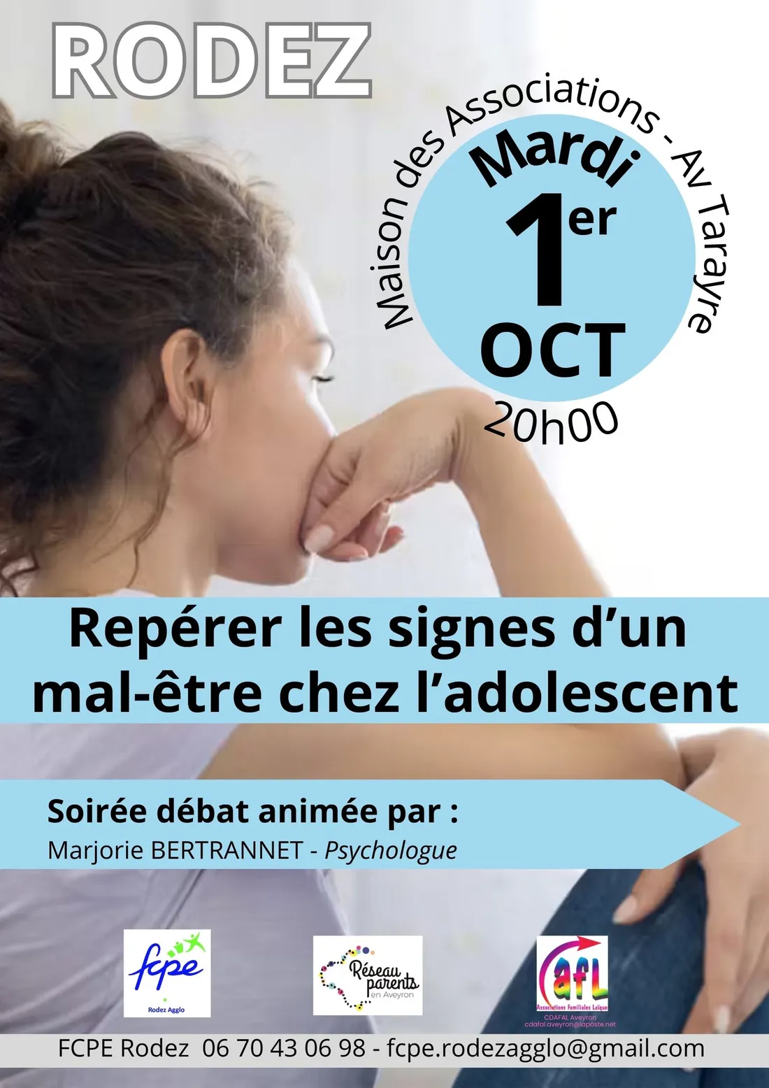 La soirée aura lieu le 1er octobre 2024 à Rodez (Aveyron).