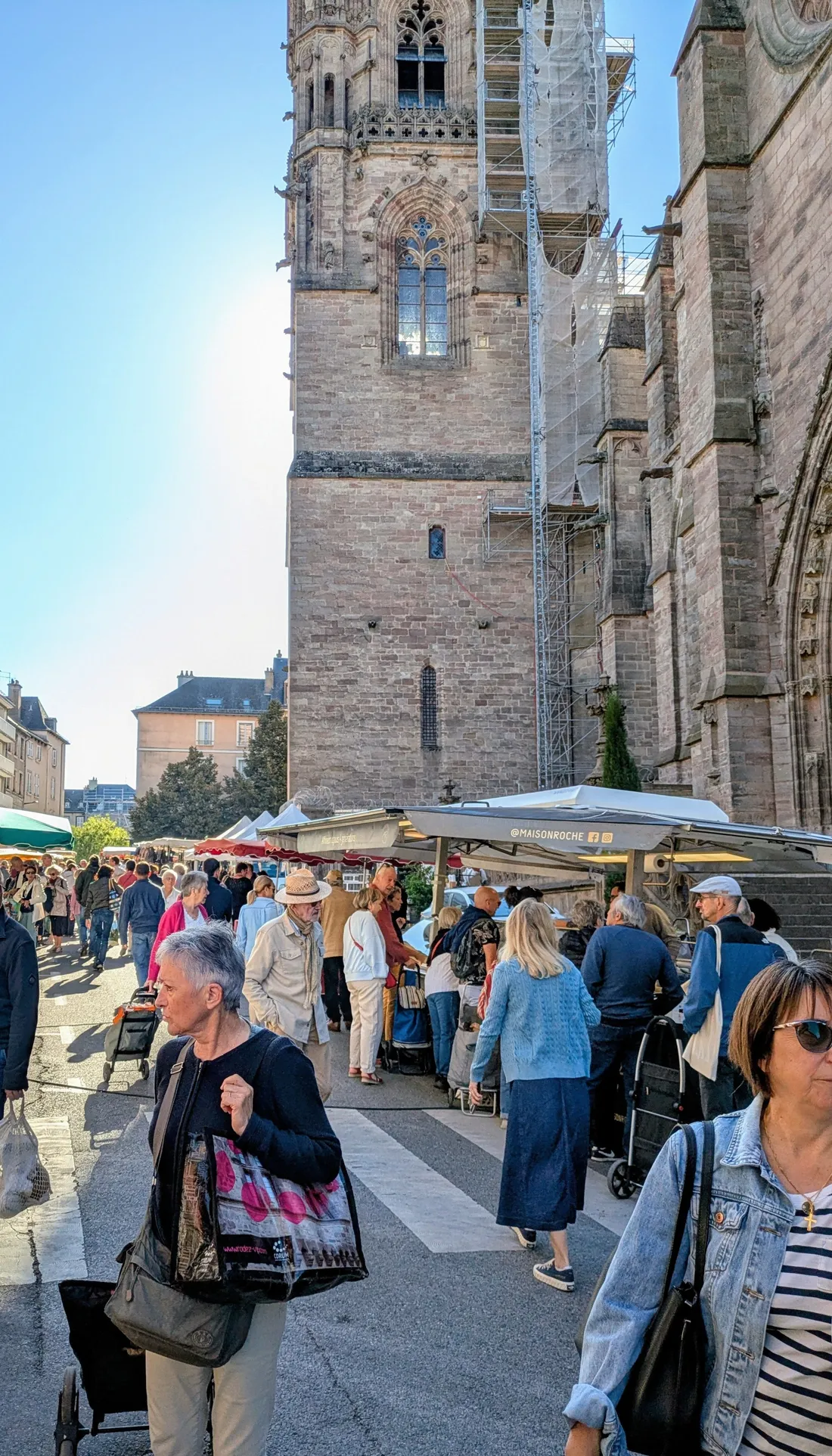 Le marché de Rodez va retrouver la place de la Cité dès ce samedi 19 septembre 2026.