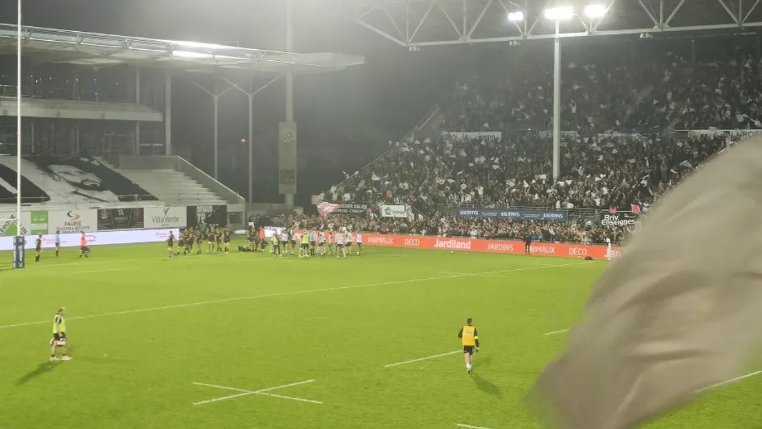 Le CAB face à Biarritz le 17 mai 2024.