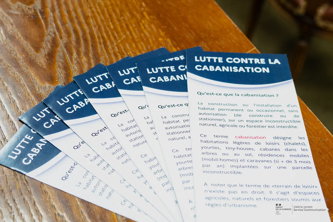 Lutte contre la cabanisation en Corrèze.