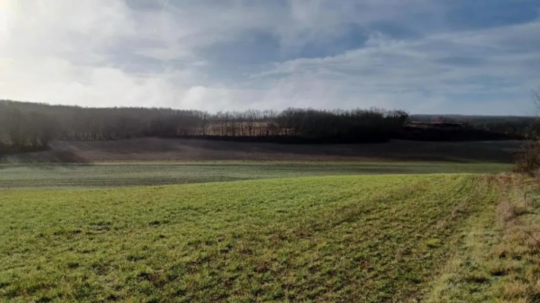 Les plaines de Couloussac concernées par le projet d'agrivoltaïsme
