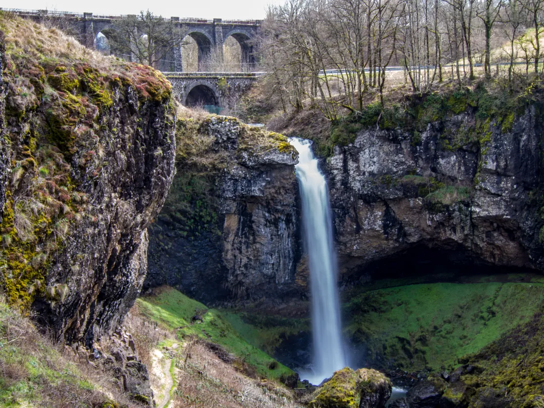 Le cascade de Salins