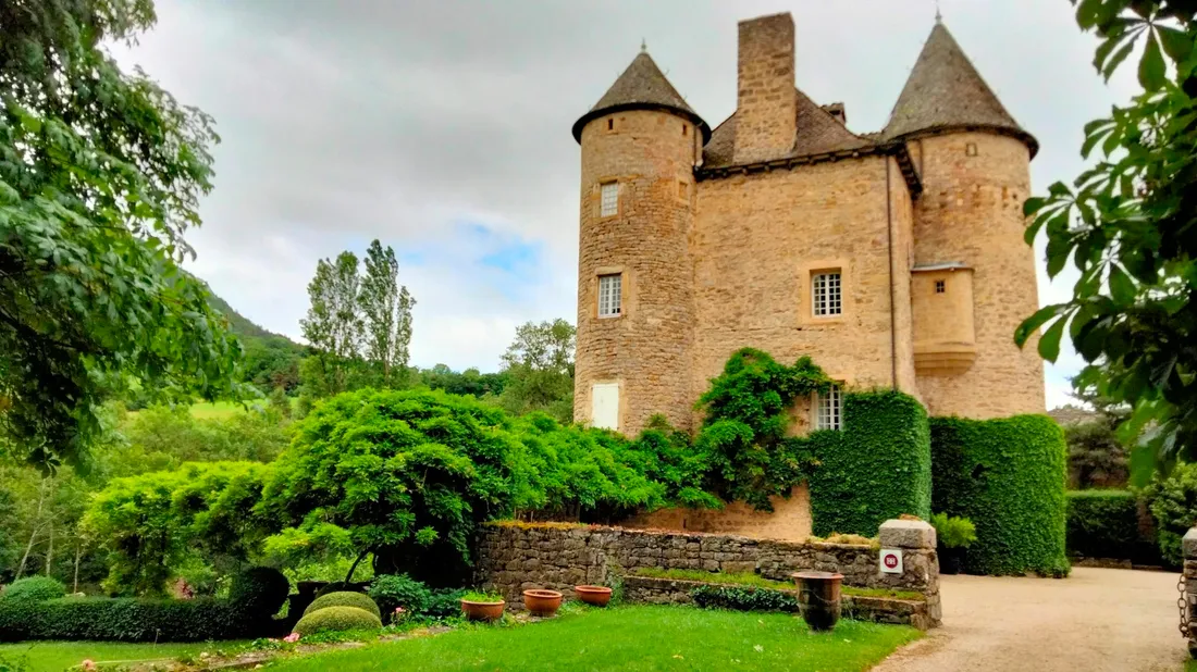 Le château de Ressouches en Lozère.