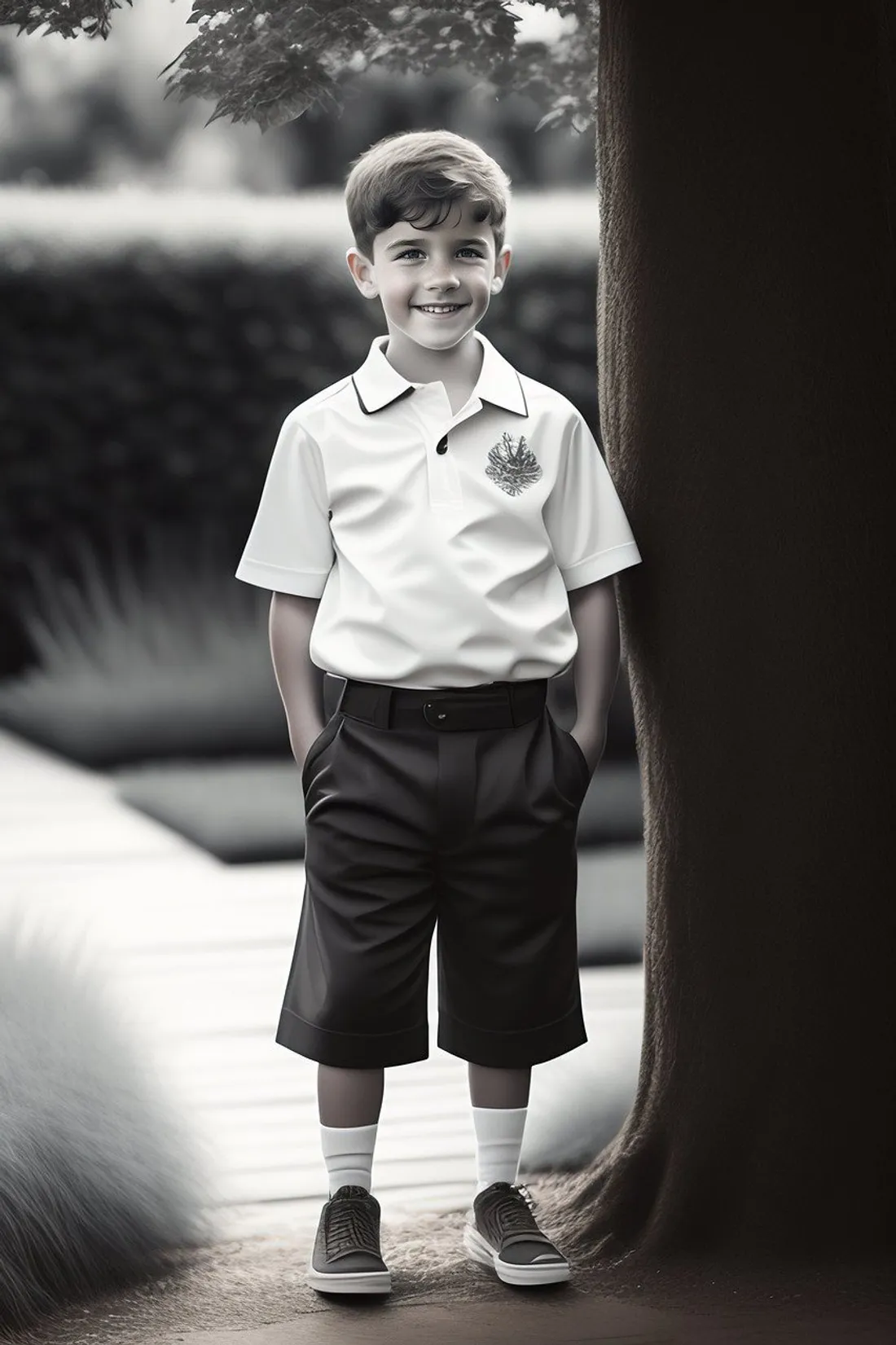 Ecolier avec un uniforme - illustration Pixabay