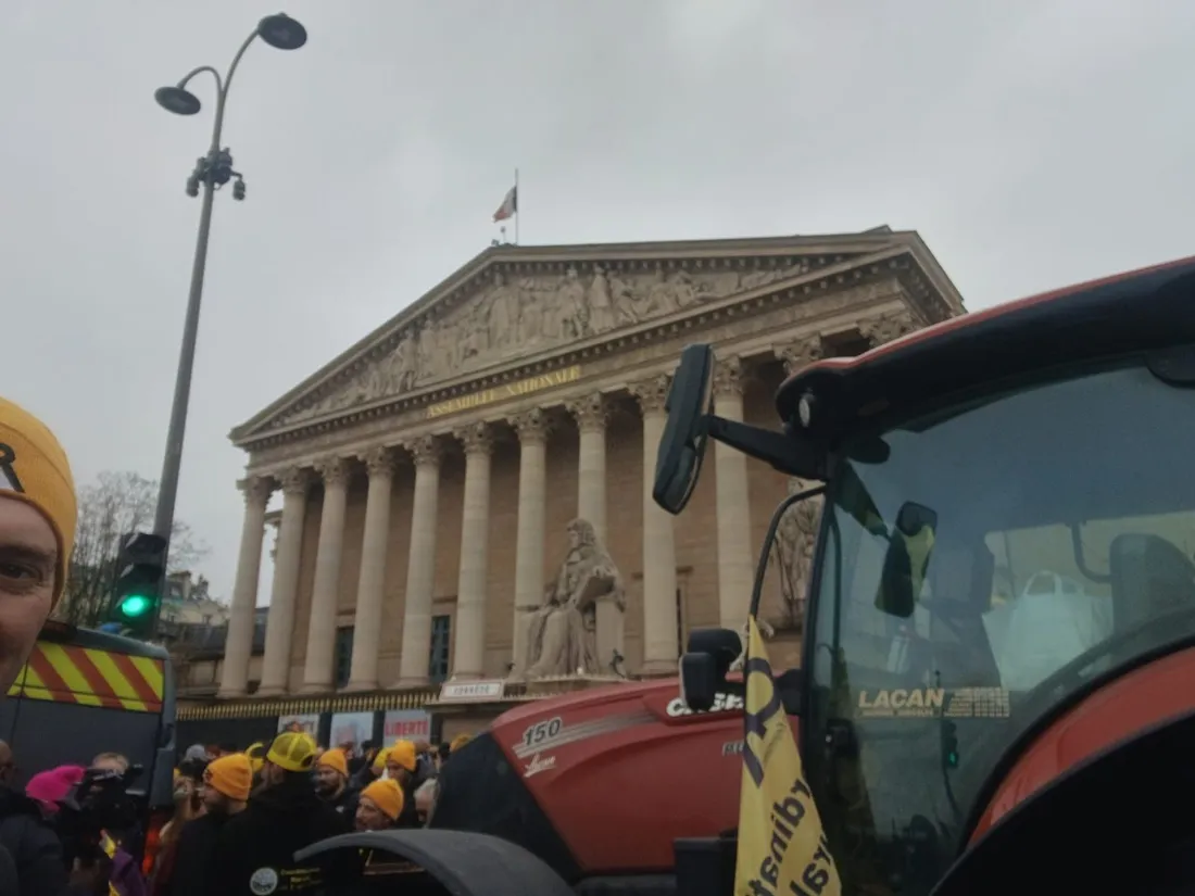 Mobilisation de la CR 12 à Paris en janvier 2026.