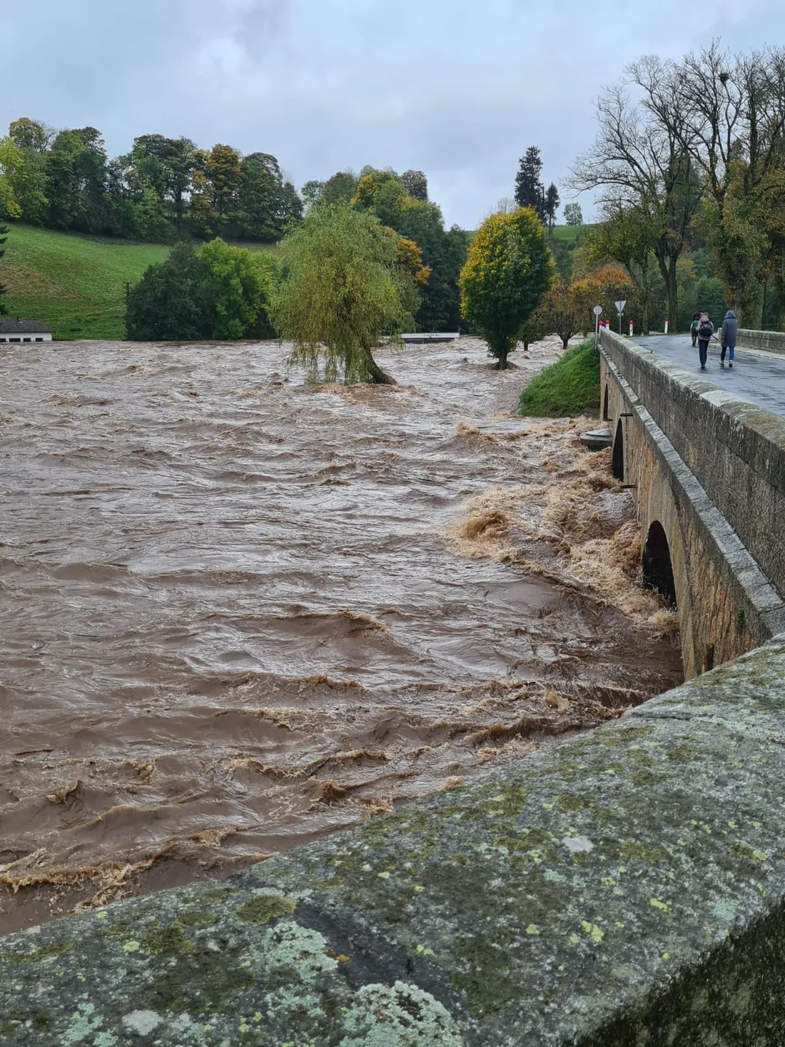 Crues en Haute-Loire