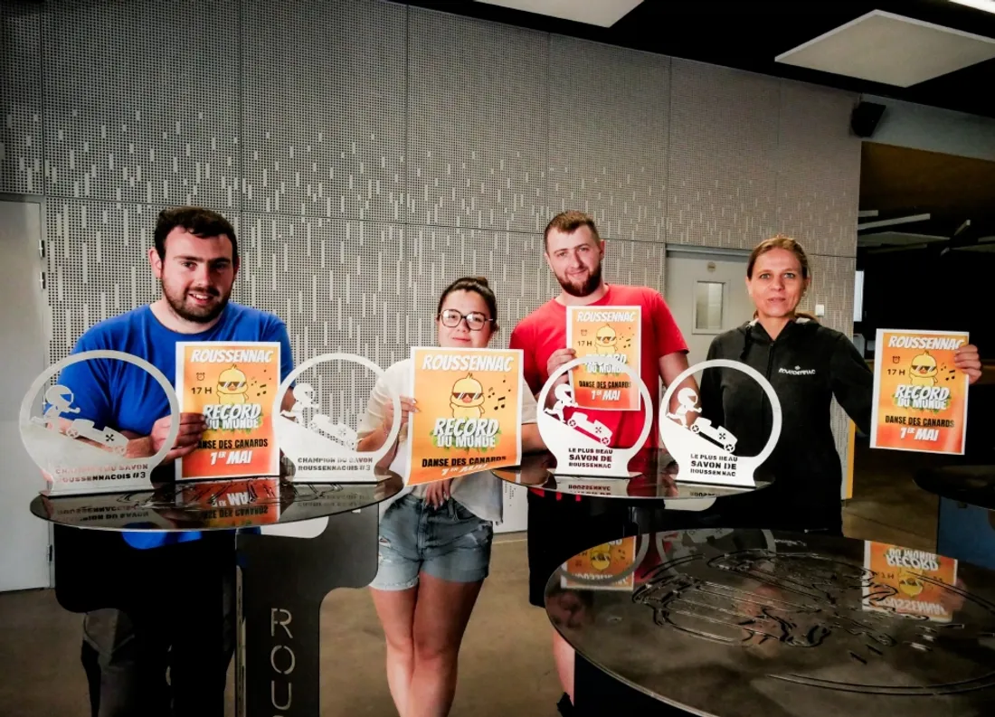 Roussennac va tenter de battre le record du monde de danse des canards