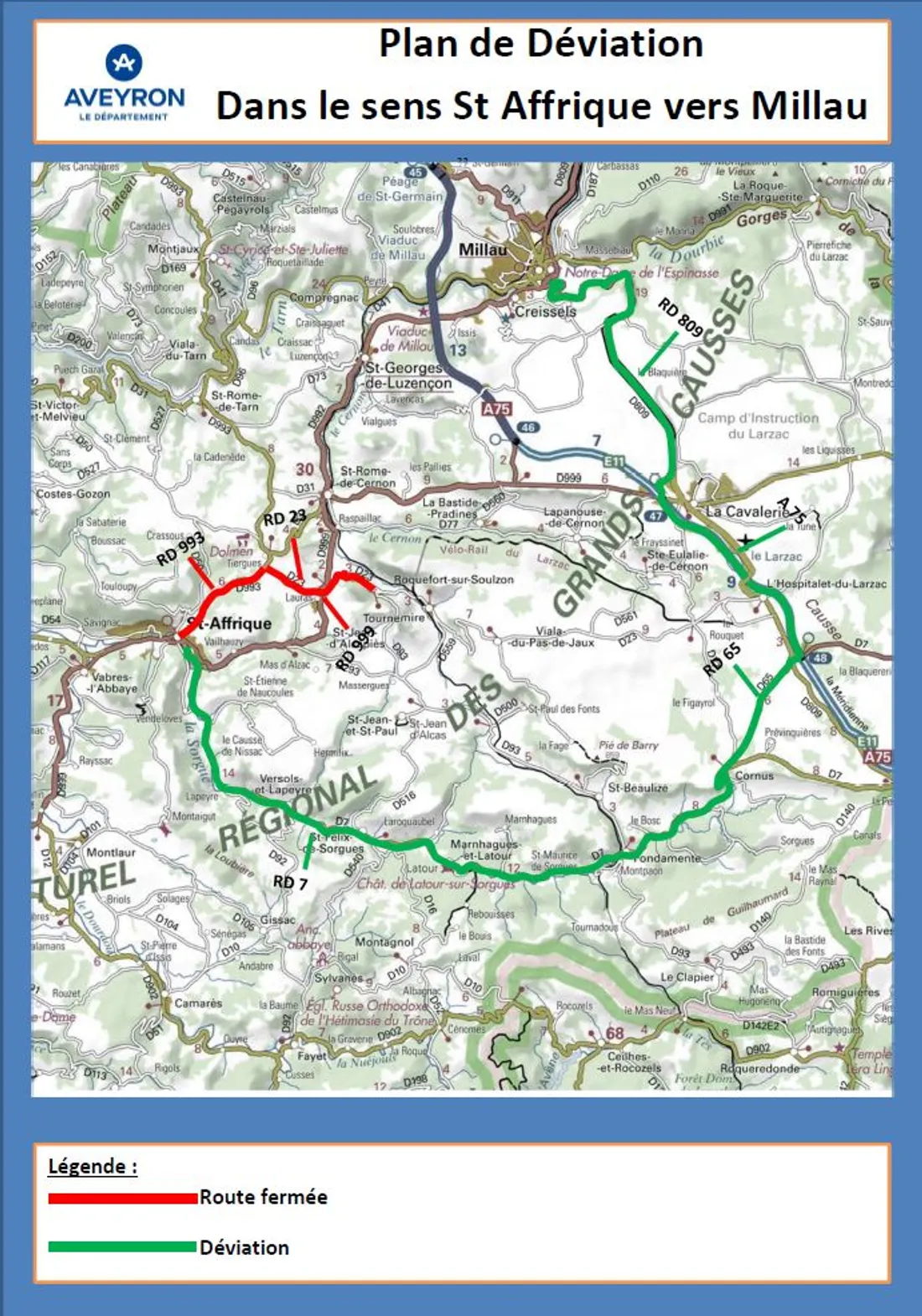 Les perturbations liées à la Route d'Occitanie