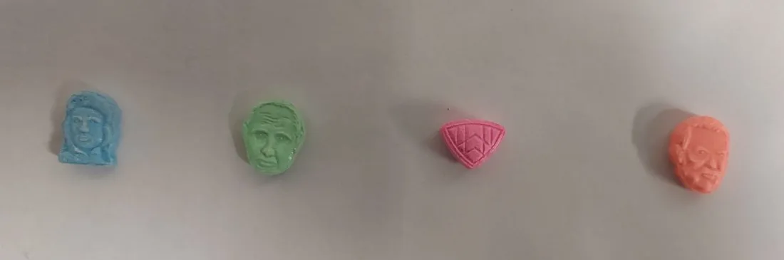 Des cachets d'ecstasy saisis au péage du viaduc de Millau.