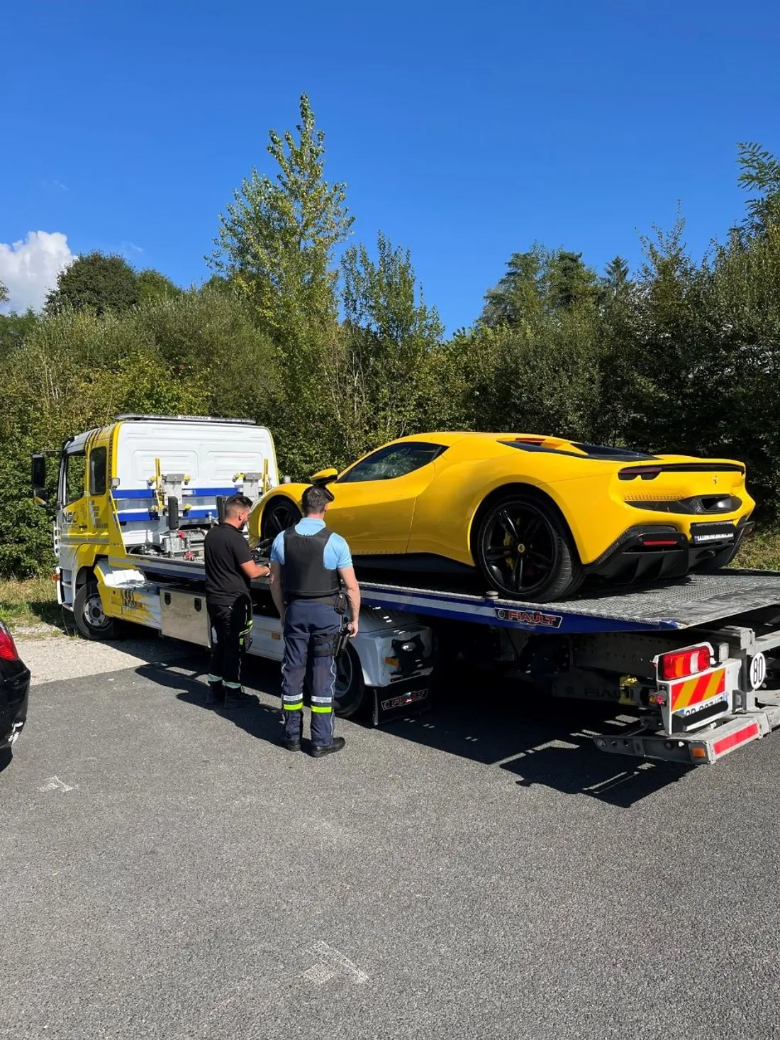 Un contrôle effectué par les gendarmes de Corrèze.