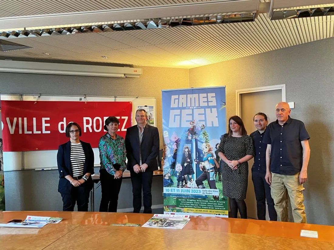 Les organisateurs du festival Games of Geek à Rodez