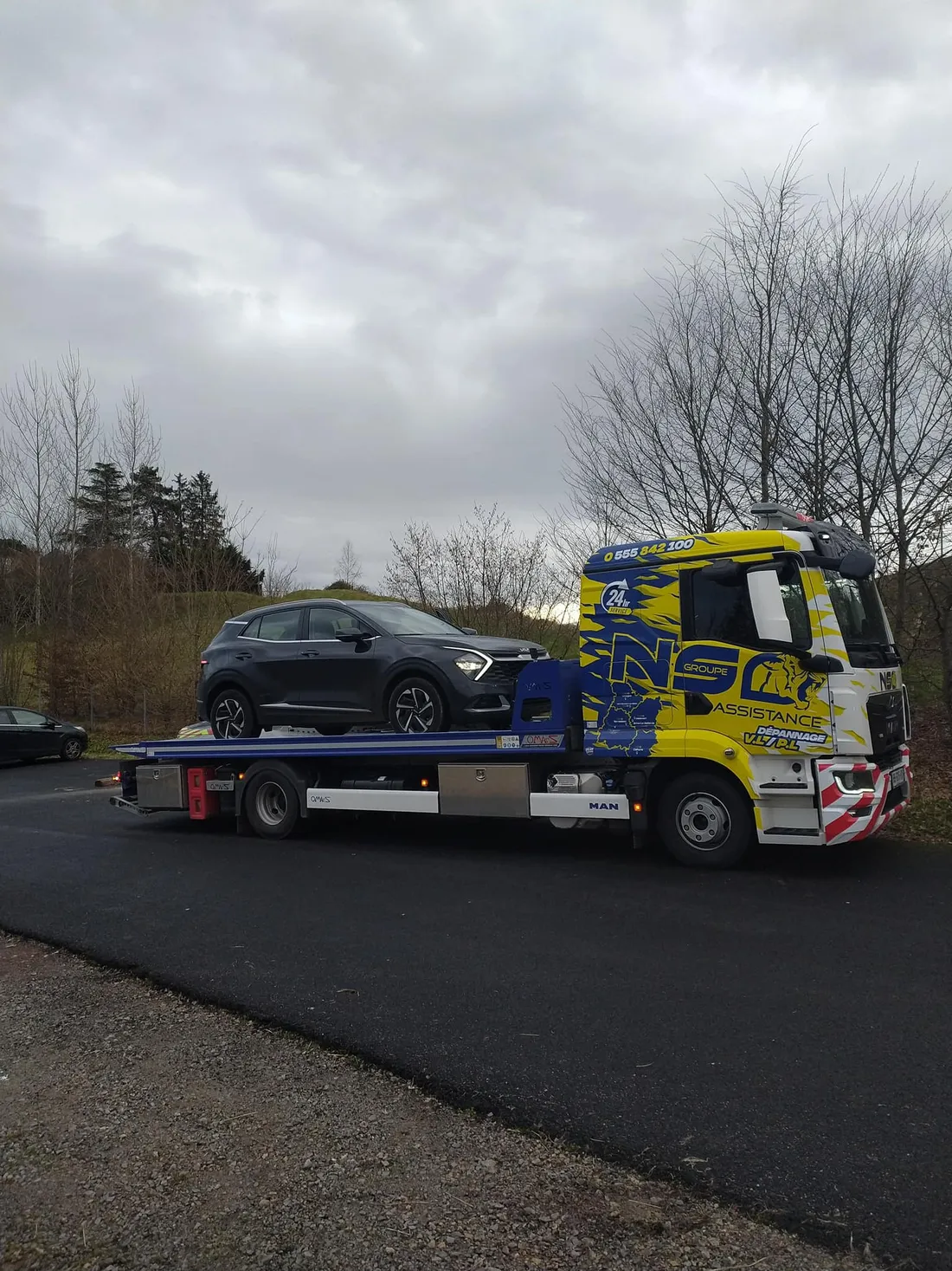 Un véhicule intercepté après un contrôle des gendarmes de Corrèze.