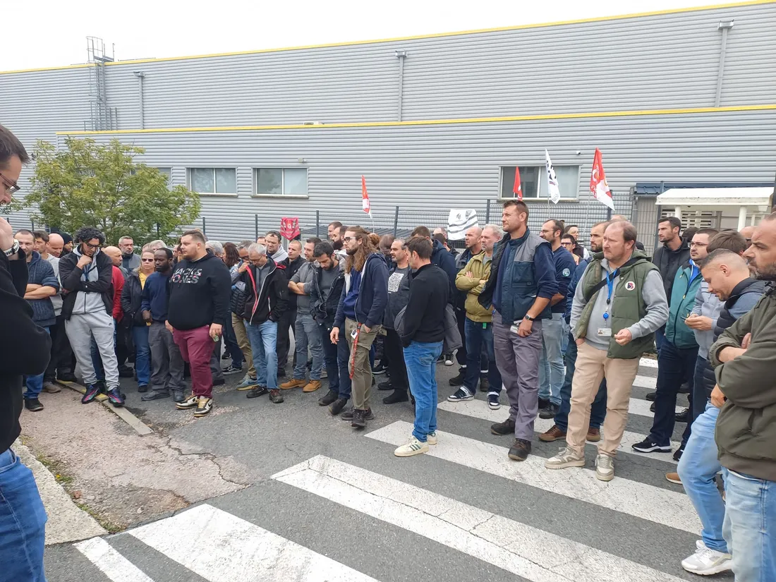 Mouvement de grève le 30-09-24 à Figeac Aéro