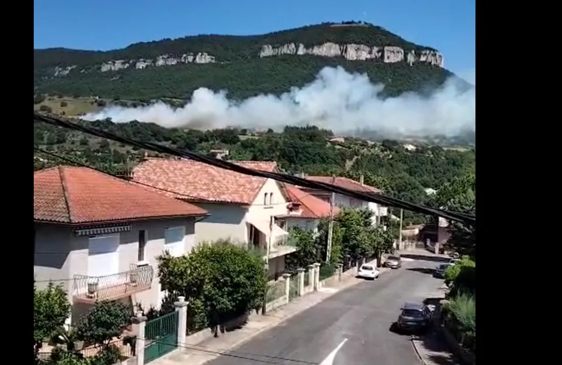 incendie Millau