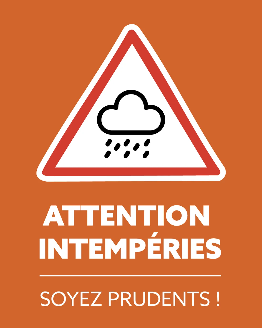 Le département du Tarn alerte sur les intempéries.
