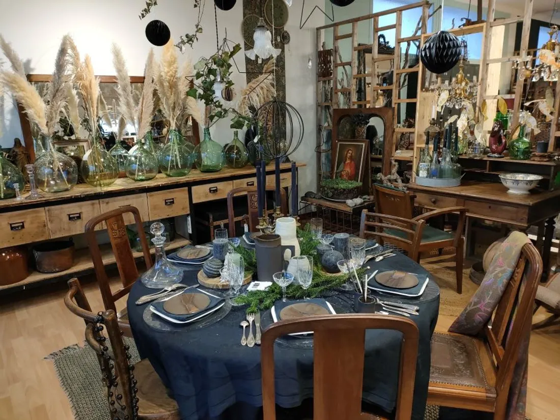 La boutique Jaja Broc, à Rieupeyroux (Aveyron).