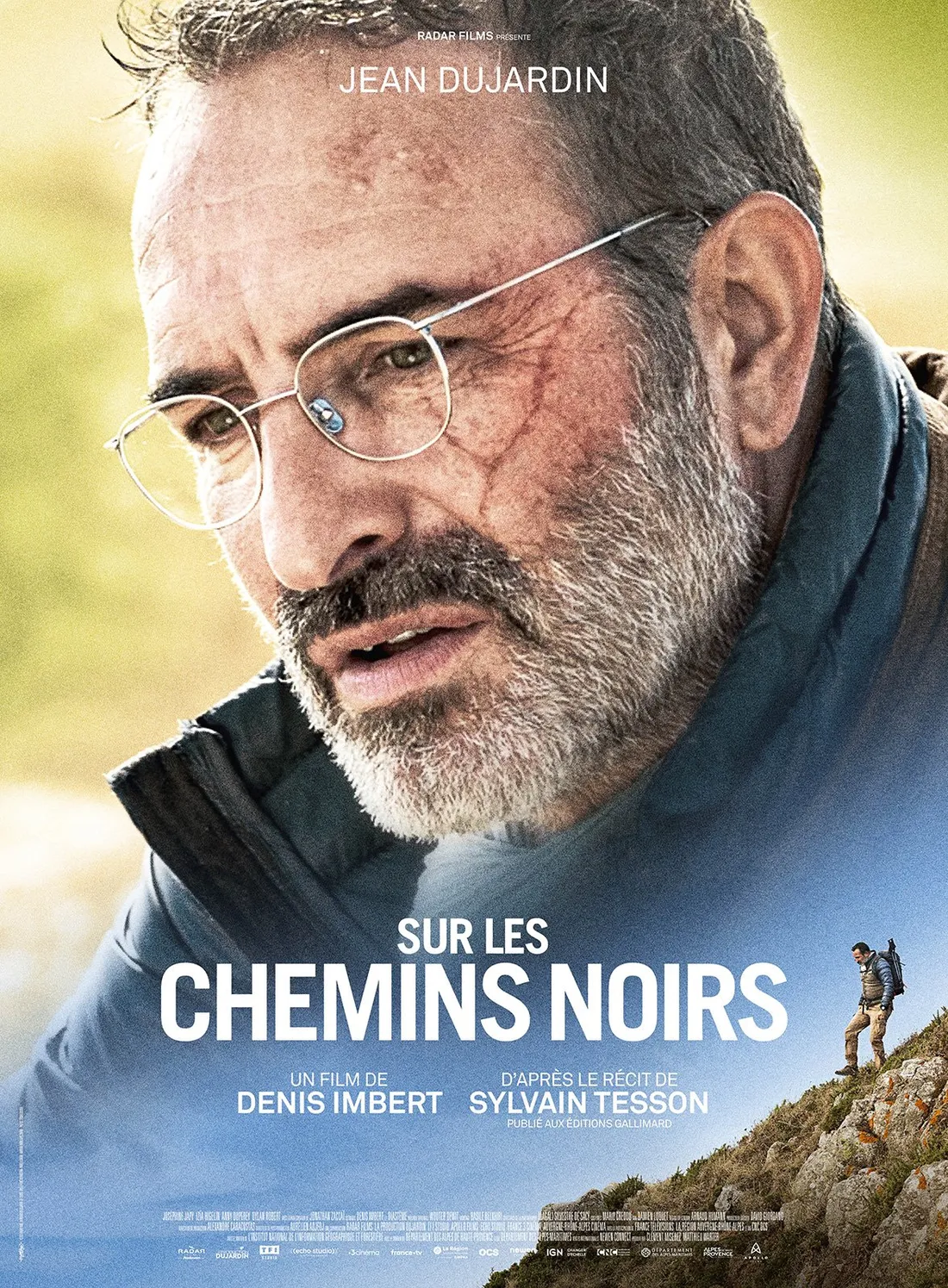 Affiche sur les chemins noirs