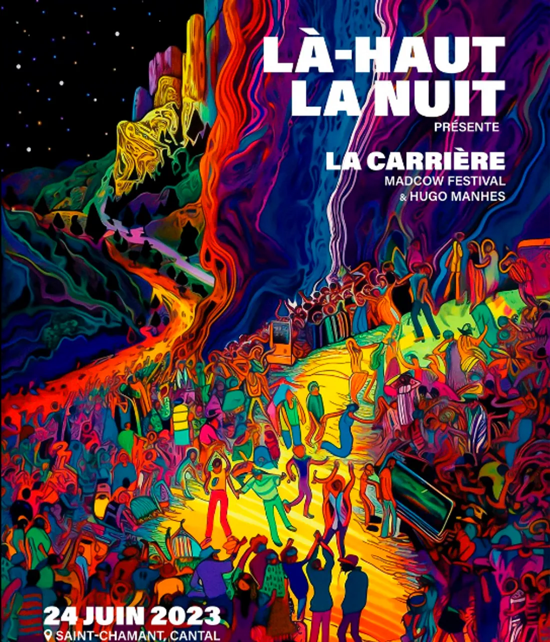 la haut la nuit