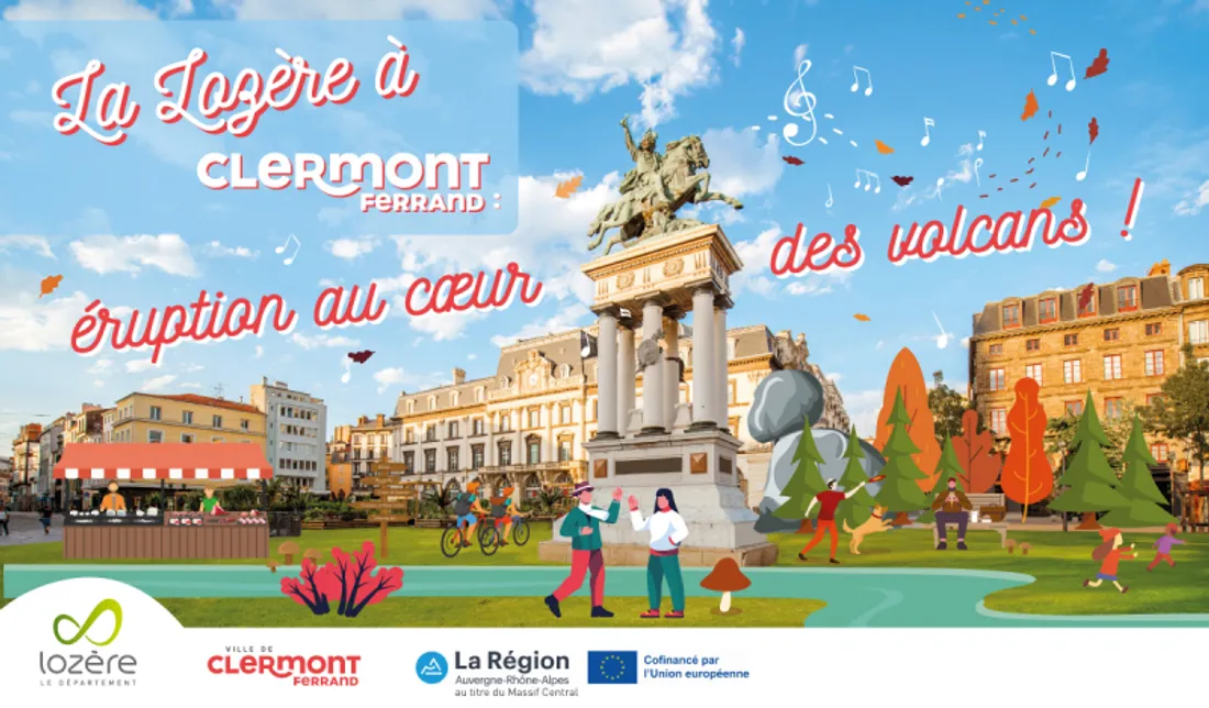 La Lozère fait le show à Clermont-Ferrand (Puy-de-Dôme).