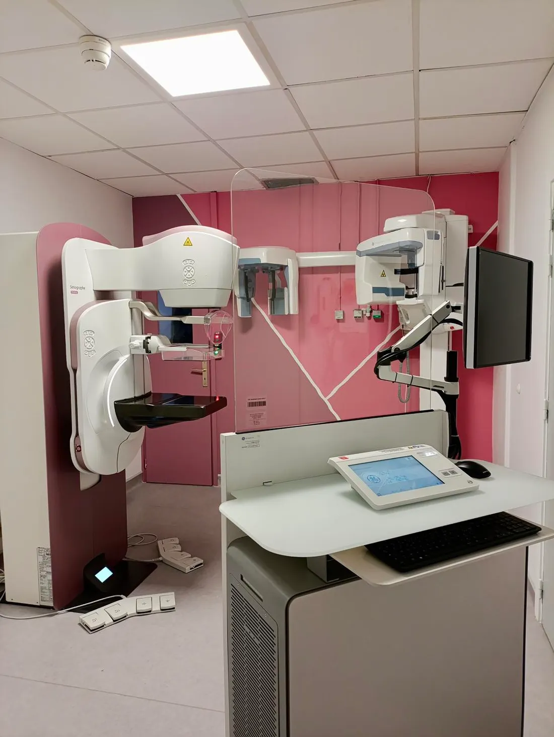 Le mammographe de l'hôpital de Lozère