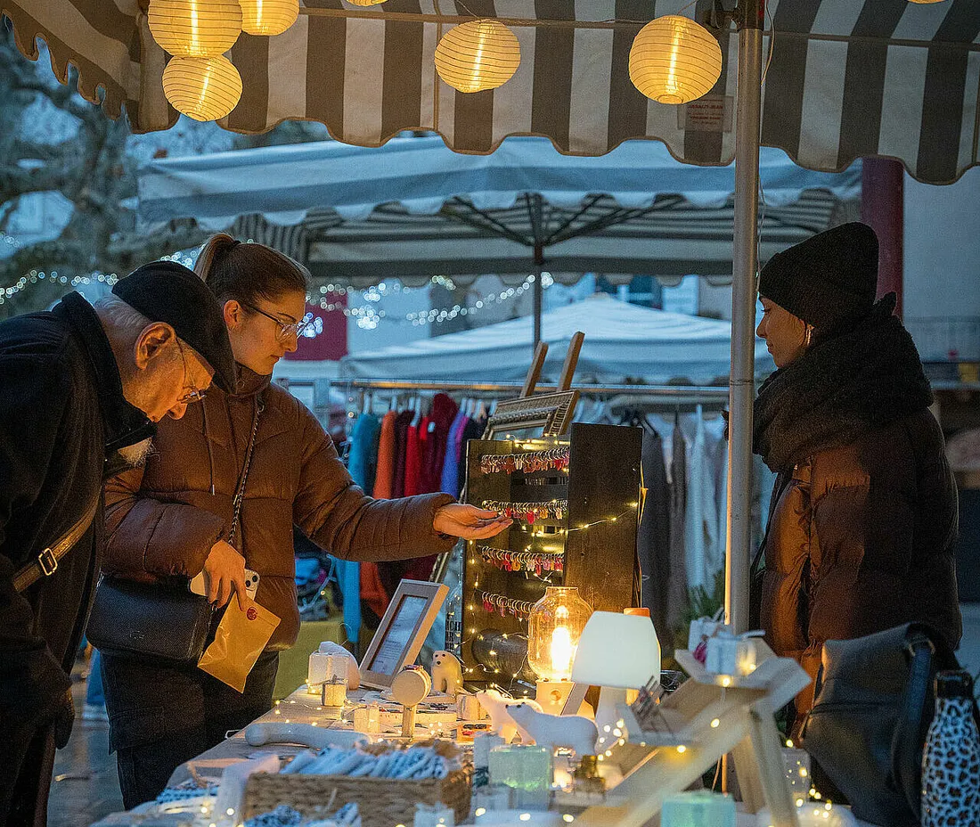 Le marché de Noël à Millau (Aveyron)
