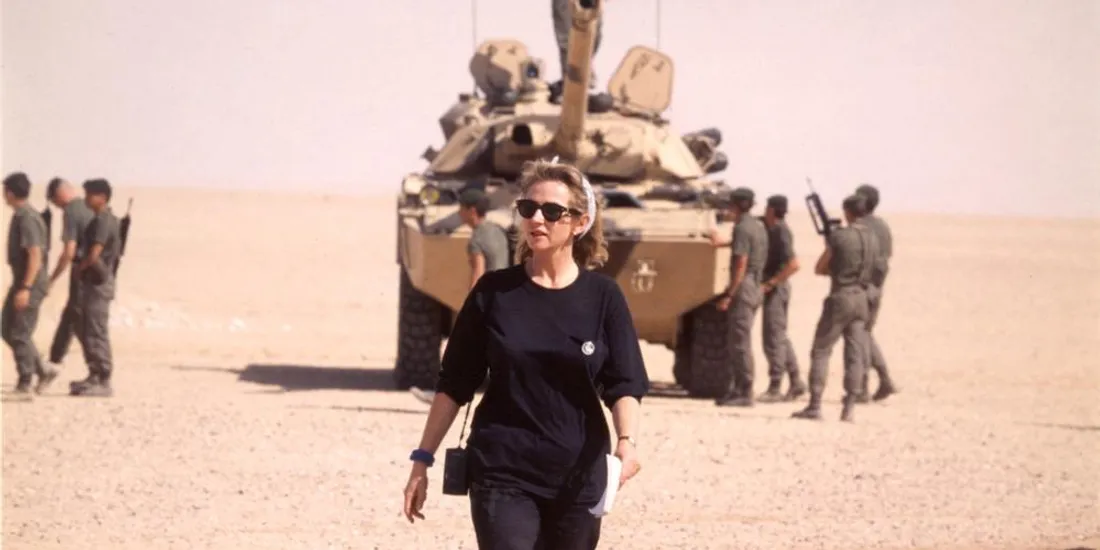 Marine Jacquemin, l'une des premières femmes français à devenir reporter de guerre, il y a 40 ans