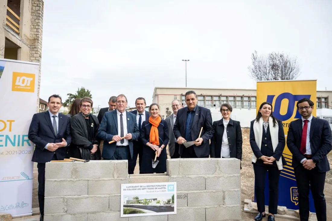 La restructuration du collège de Martel est lancée
