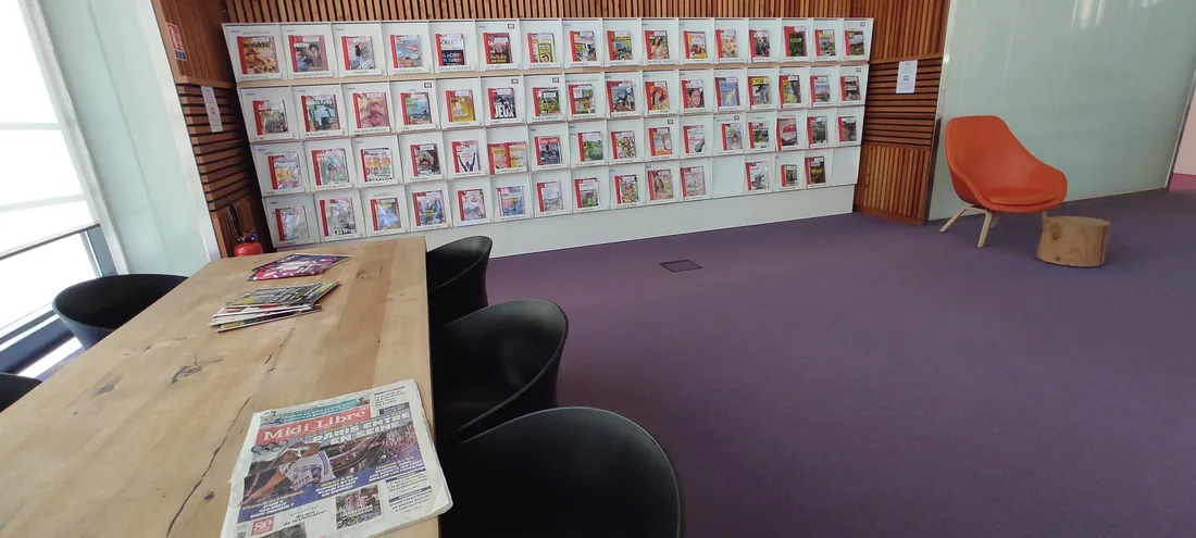 La médiathèque du Sud Aveyron à Millau