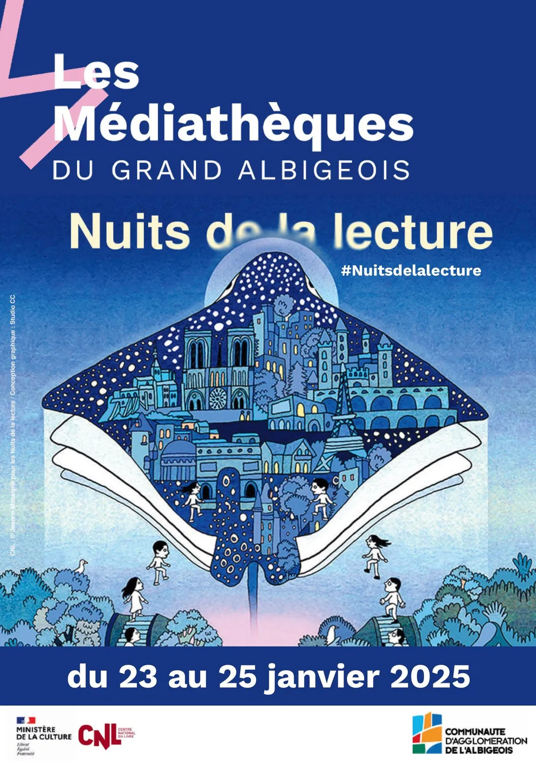 Les Nuits de la lecture dans les médiathèque de l'agglomération d'Albi (Tarn)